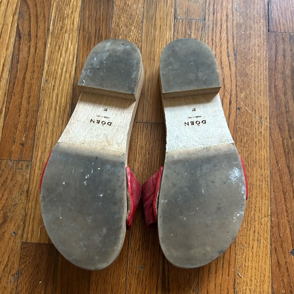 DOEN SLIDE CLOG SANDALS - Picture 2 of 3